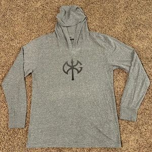 Men’s David Goggins Brand Athletic T-Shirt Hoodie - Large